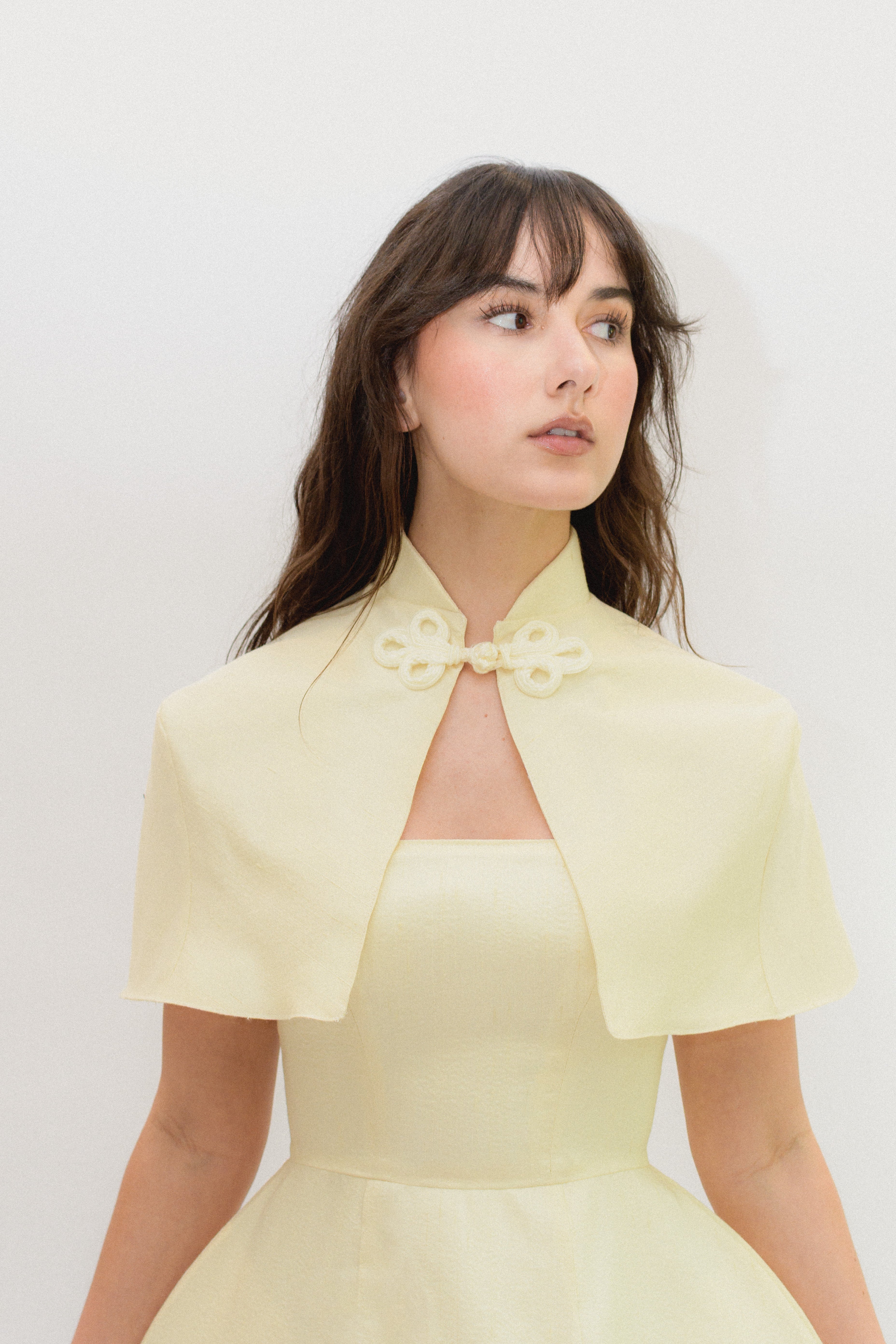 Blair Cape - Buttercream