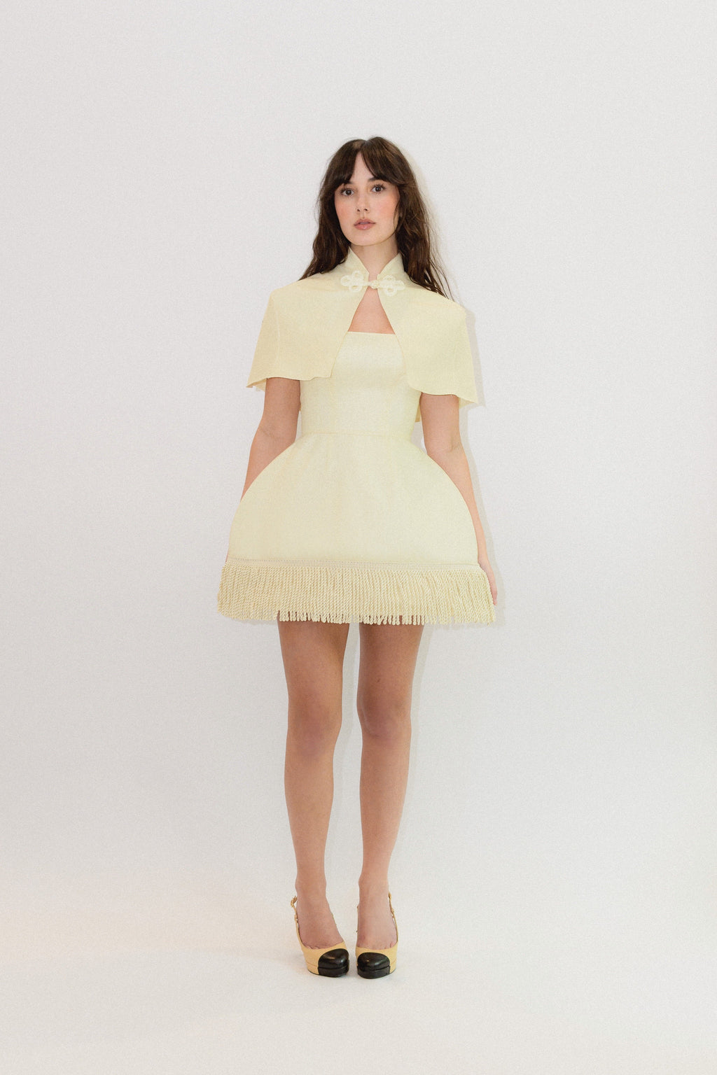 Blair Cape - Buttercream