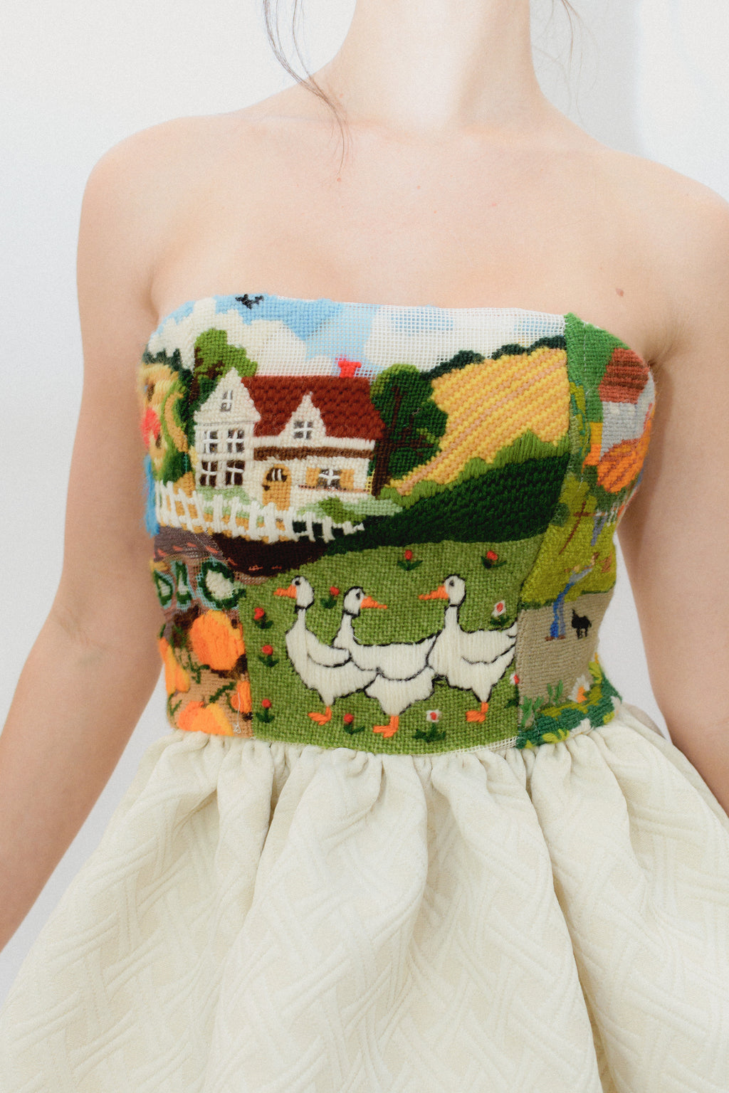 Farmer's Daughter Corset Mini