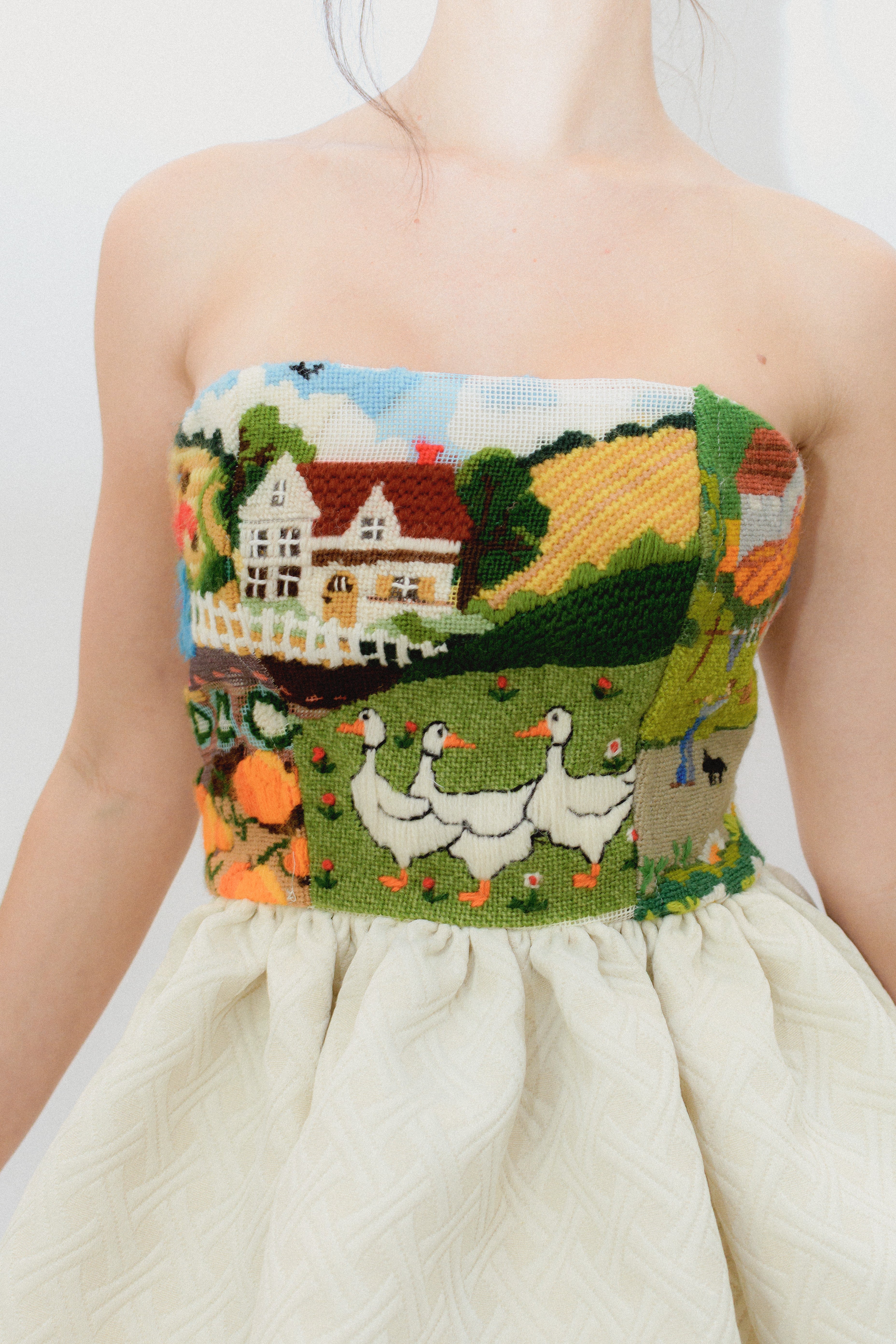 Farmer's Daughter Corset Mini