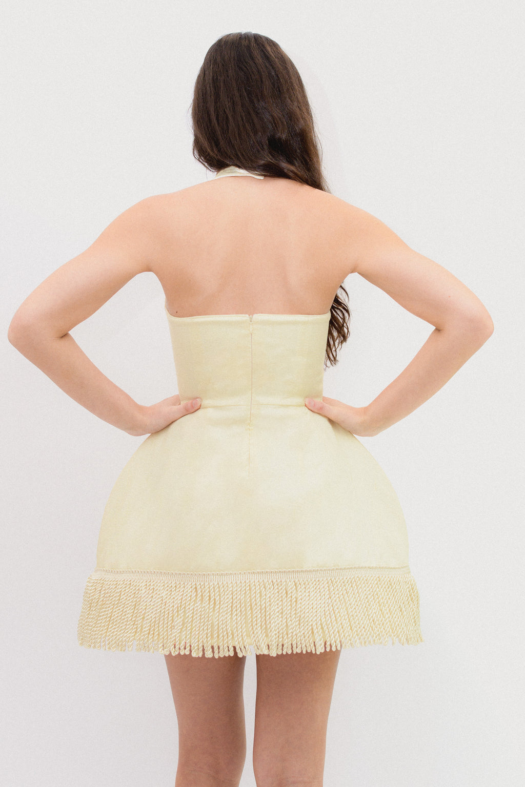 Lampshade Dress - Buttercream